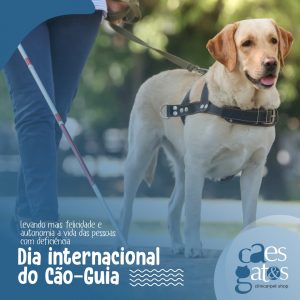Levando mais Felicidade e Autonomia a Vida das Pessoas com Deficiência | Dia Internacional do Cão-Guia