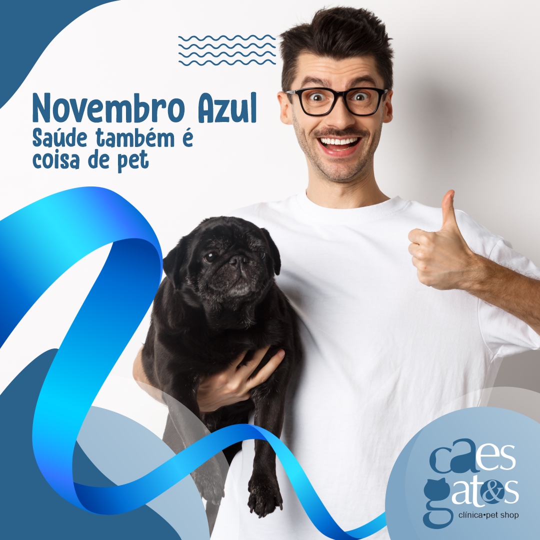 Novembro Azul: Saúde também é coisa de pet