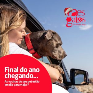 Final do ano chegando… As vacinas do seu pet estão em dia para viajar?