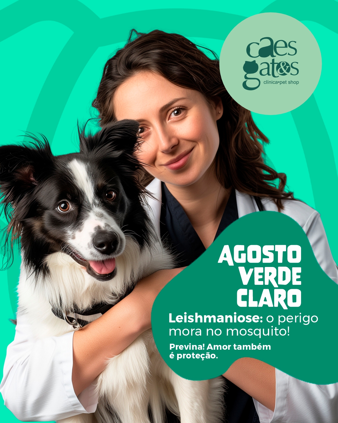 Agosto Verde Claro | Leishmaniose: o perigo mora no mosquito