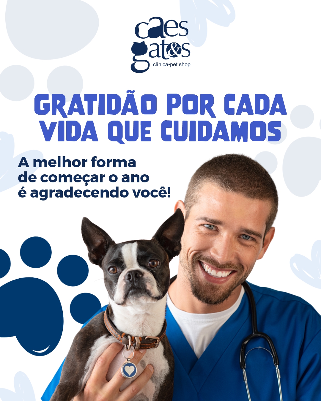 Gratidão por cada vida que cuidamos | Dia da Gratidão