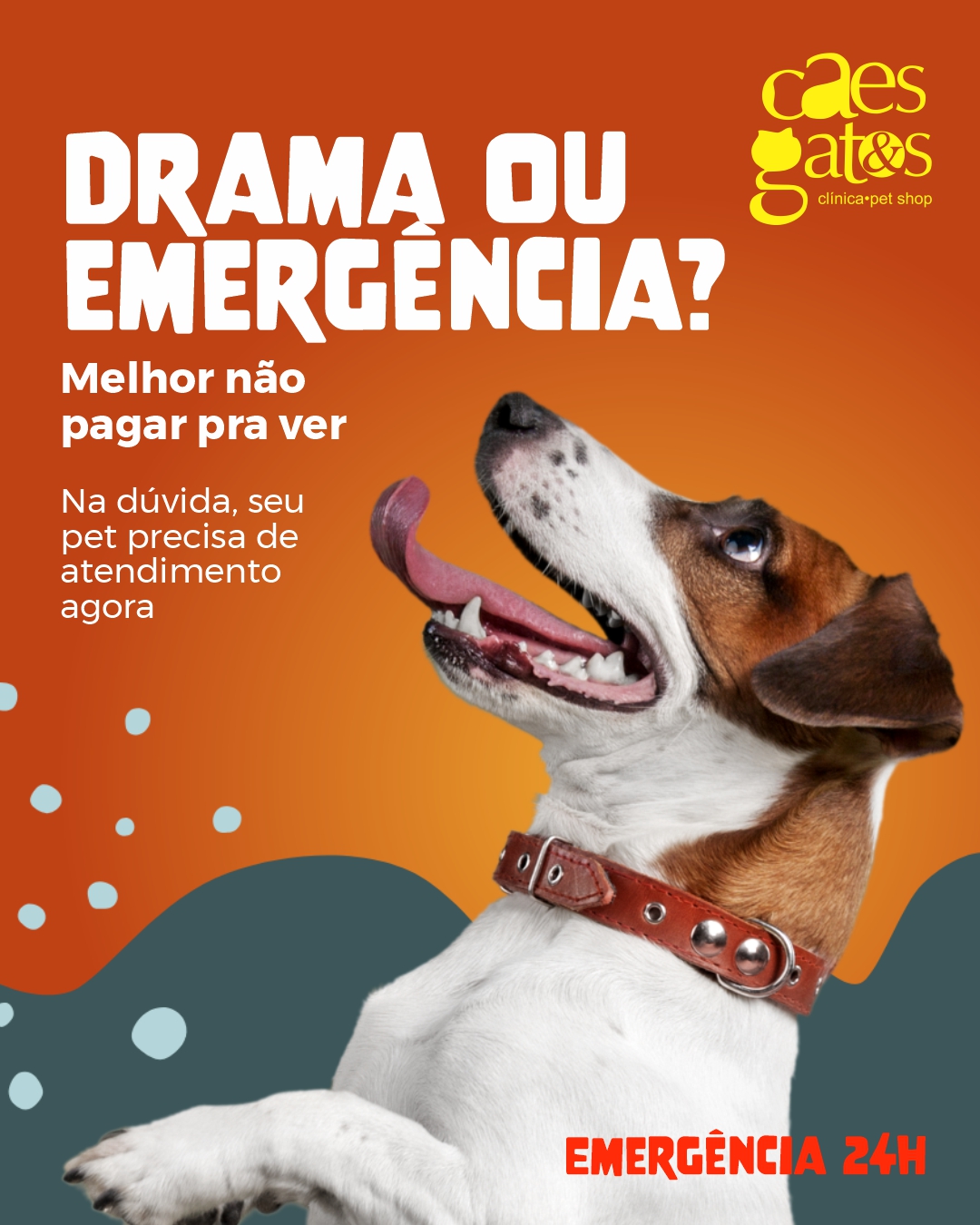 Drama ou emergência? Melhor não pagar pra ver
